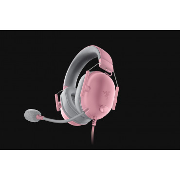 Razer Gaming Headset | BlackShark V2 X (PlayStation Licensed) | Wired | Over-Ear | Microphone | Quartz | Noise canceling