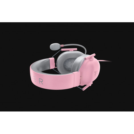 Razer Gaming Headset | BlackShark V2 X (PlayStation Licensed) | Wired | Over-Ear | Microphone | Quartz | Noise canceling
