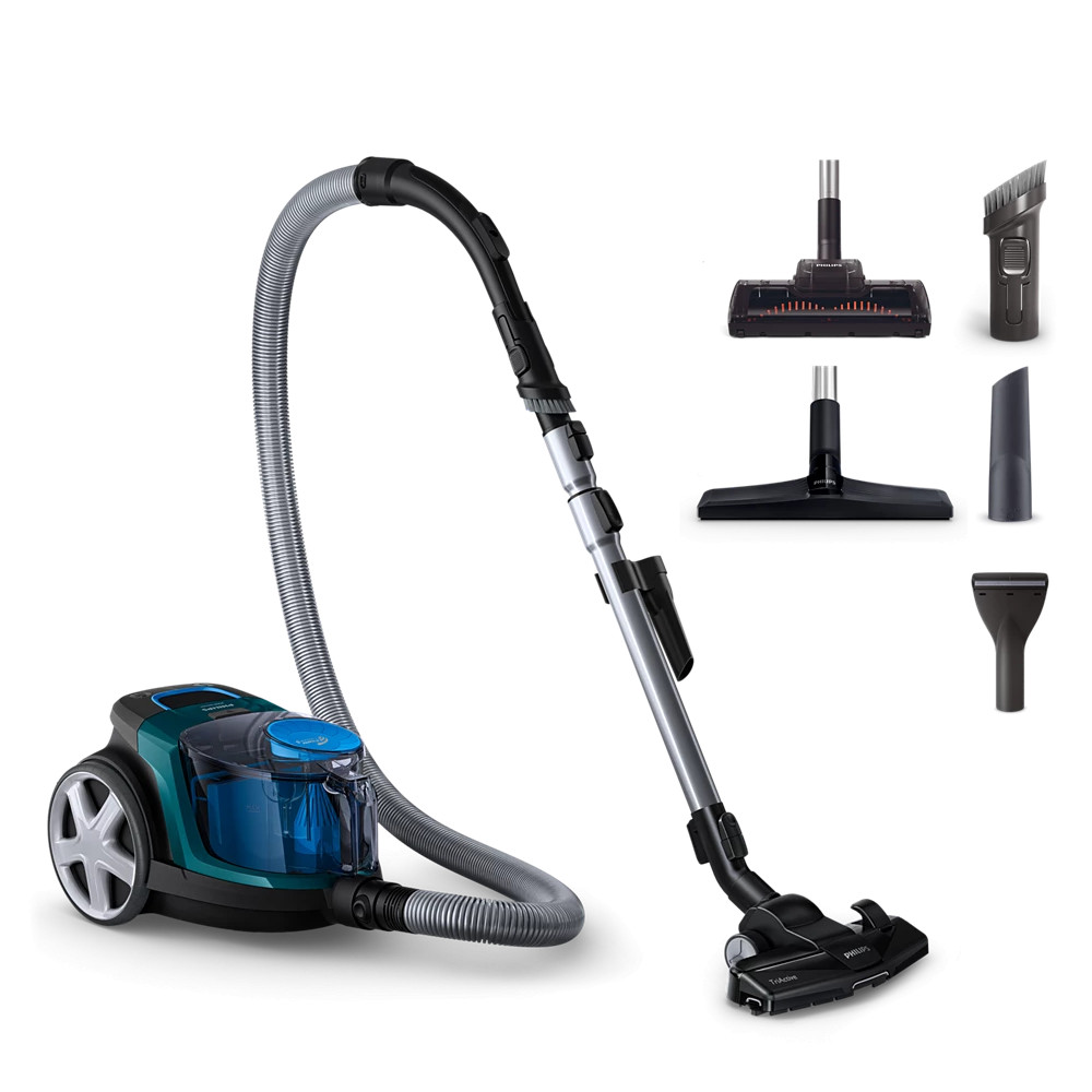 Philips | Vacuum cleaner | FC9334/09 PowerPro Compact | Bagless | Power 900 W | Dust capacity 1.5 L | Opal Green
