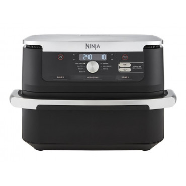NINJA | Double Air Fryer | AF500EU Foodi FlexDrawer | Power 2470 W | Capacity 10.4 L | Black