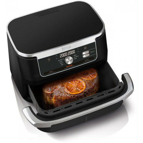 NINJA | Double Air Fryer | AF500EU Foodi FlexDrawer | Power 2470 W | Capacity 10.4 L | Black