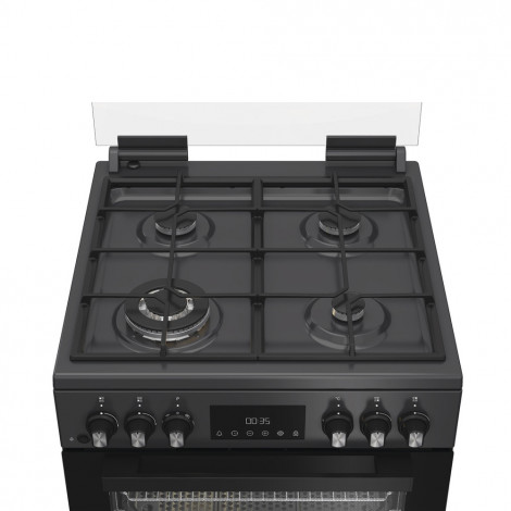 Whirlpool Cooker | W6G8LSSAWTA | Hob type Gas | Oven type Electric | Anthracite | Width 60 cm | Depth 60 cm | 72 L