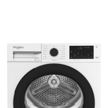 Whirlpool Dryer Machine | WP D9 WBS EE | Energy efficiency class D | Front loading | 9 kg | Heat pump | Digital | Depth 61 cm | 