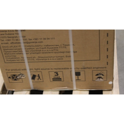 SALE OUT. Gorenje Refrigerator | N619EAXL4 | Energy efficiency class E | Free standing | Combi | Height 186 cm | No Frost system