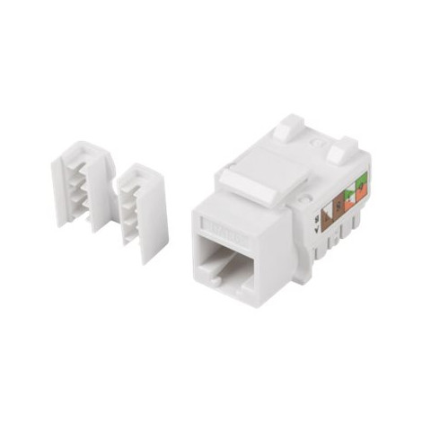 Lanberg | Keystone Module RJ45 to LSA CAT.6, UTP | KSU6-1090 | White