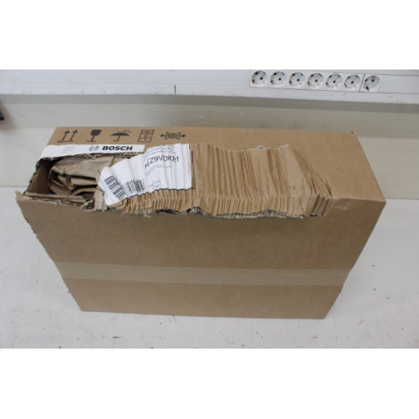 SALE OUT. | Bosch Recirculation kit S and L-bow (60cm) | HEZ9VDKR1 | Black | DAMAGED PACKAGING
