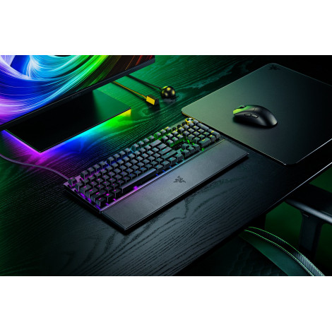 Razer Huntsman V3 Pro 8KHz | Gaming keyboard | Wired | US | Razer Analog Optical Switch Gen-2 | Black