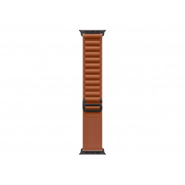 Apple 49mm Terra Cotta Alpine Loop - Small - Black Titanium Finish | Apple