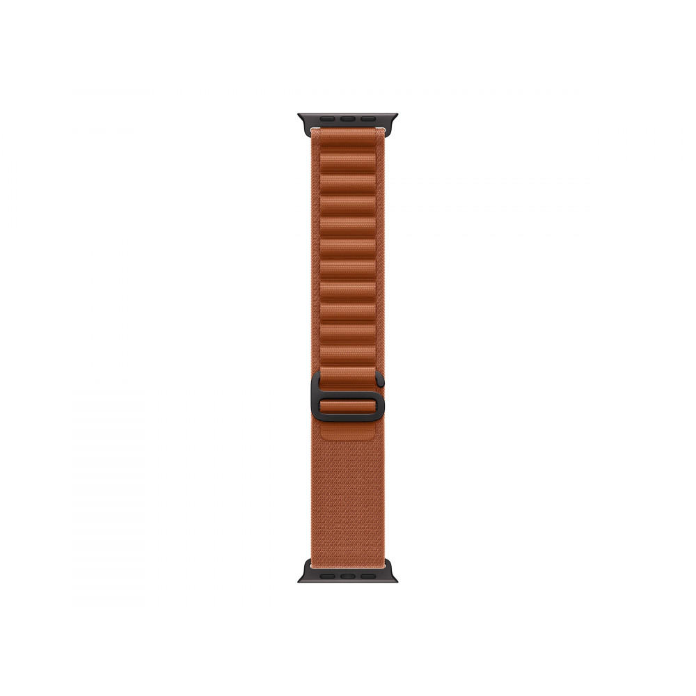 Apple 49mm Terra Cotta Alpine Loop - Small - Black Titanium Finish | Apple