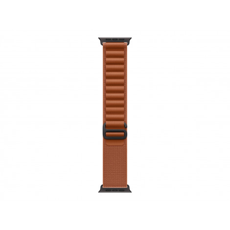 Apple 49mm Terra Cotta Alpine Loop - Small - Black Titanium Finish | Apple