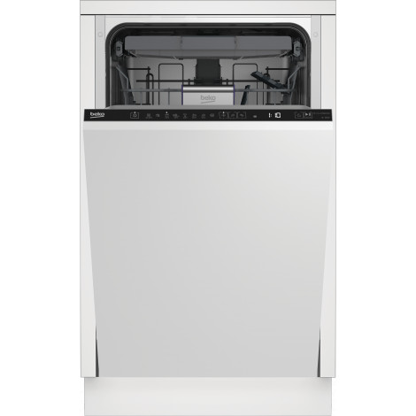 BEKO Dishwasher | DIS46120 | Built-in | Width 45 cm | Number of place settings 11 | Number of programs 6 | Energy efficiency cla