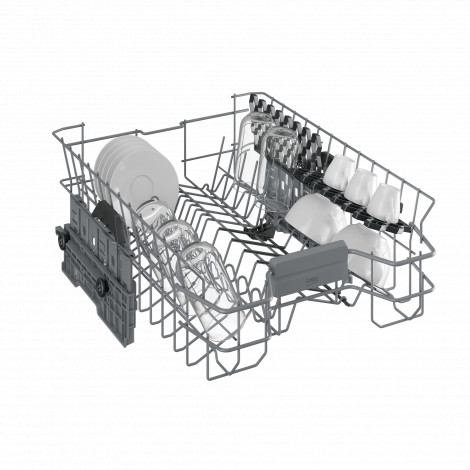BEKO Dishwasher | DIS46120 | Built-in | Width 45 cm | Number of place settings 11 | Number of programs 6 | Energy efficiency cla