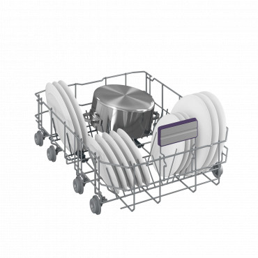BEKO Dishwasher | DIS46120 | Built-in | Width 45 cm | Number of place settings 11 | Number of programs 6 | Energy efficiency cla