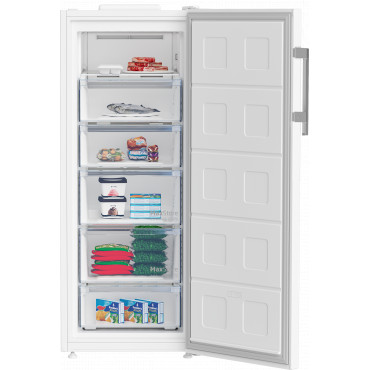 BEKO Freezer | B5RFNE274W | Energy efficiency class E | Upright | Free standing | Height 151.5 cm | Total net capacity 220 L | N