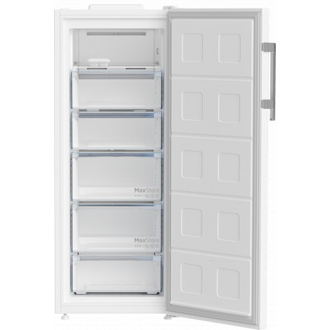 BEKO Freezer | B5RFNE274W | Energy efficiency class E | Upright | Free standing | Height 151.5 cm | Total net capacity 220 L | N