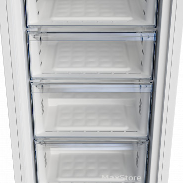 BEKO Freezer | B5RFNE274W | Energy efficiency class E | Upright | Free standing | Height 151.5 cm | Total net capacity 220 L | N