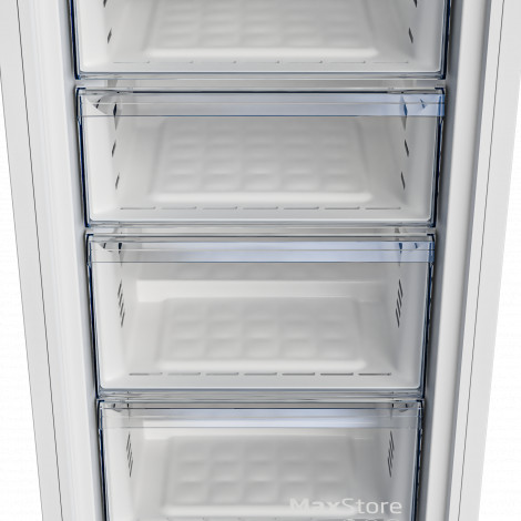 BEKO Freezer | B5RFNE274W | Energy efficiency class E | Upright | Free standing | Height 151.5 cm | Total net capacity 220 L | N