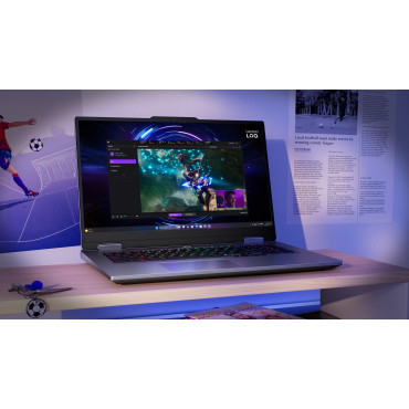 Lenovo LOQ 17IRX10 | Luna Grey | 17.3 " | IPS | FHD | 1920 x 1080 pixels | Anti-glare | Intel Core i7 | i7-13650HX | 16 GB | SOD