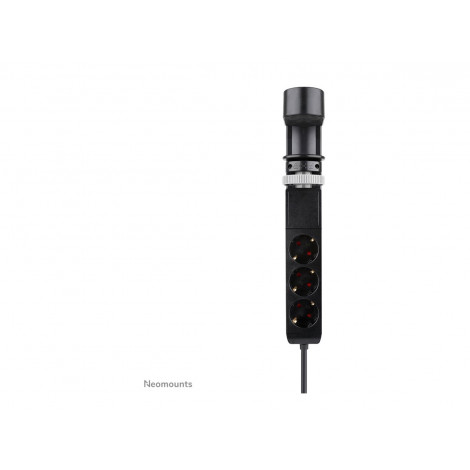 Neomounts | Desk socket with clamp and USB-C and USB-A ports - Quick charge | DS22-840BL6
