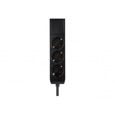 Neomounts | Desk socket with clamp and USB-C and USB-A ports - Quick charge | DS22-840BL6
