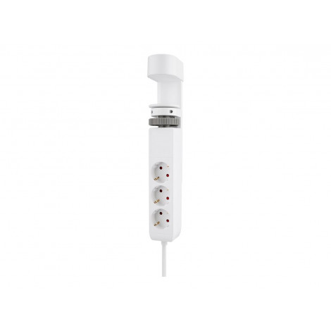 Neomounts | Desk socket with clamp and USB-C and USB-A ports - Quick charge | DS22-840WH6