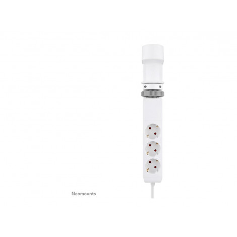 Neomounts | Desk socket with clamp and USB-C and USB-A ports - Quick charge | DS22-840WH6