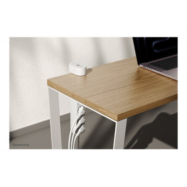 Neomounts | Desk socket with clamp and USB-C and USB-A ports - Quick charge | DS22-840WH6