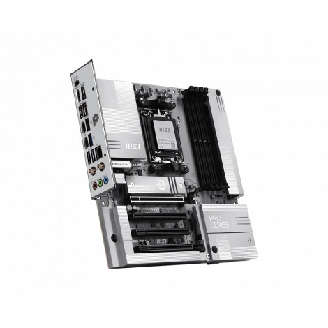 MSI PRO B850M-A WIFI PZ | Processor family AMD | Processor socket AM5 | DDR5 | Supported hard disk drive interfaces SATA, M.2 | 