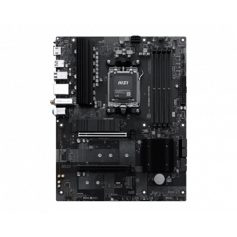 PRO B840-S EVO WIFI6E | MSI Processor family AMD | Processor socket AM5 | Supported hard disk drive interfaces SATA, M.2 | Numbe