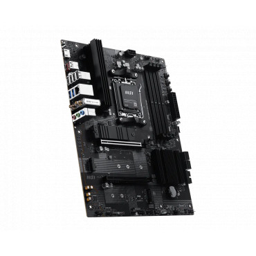 PRO B840-S EVO WIFI6E | MSI Processor family AMD | Processor socket AM5 | Supported hard disk drive interfaces SATA, M.2 | Numbe