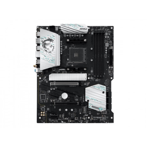 MSI B550 GAMING WIFI | Processor family AMD | Processor socket AM4 | DDR4 | Supported hard disk drive interfaces SATA, M.2 | Num