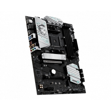 MSI B550 GAMING WIFI | Processor family AMD | Processor socket AM4 | DDR4 | Supported hard disk drive interfaces SATA, M.2 | Num