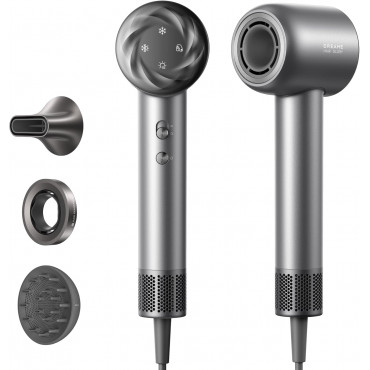 Dreame | Hair dryer | Glory Mix | 1600 W | Number of temperature settings 4 | Ionic function | Diffuser nozzle | Black