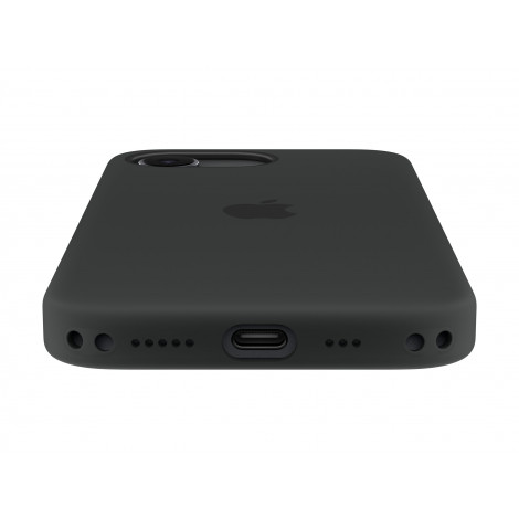 Apple iPhone 17e Silicone Case with MagSafe Black | Apple