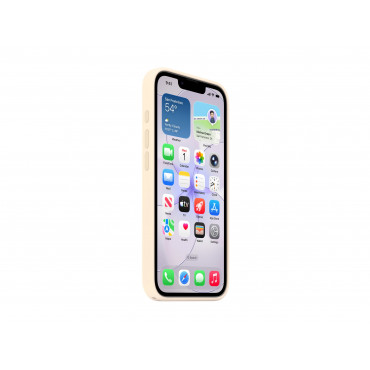 Apple iPhone 17e Silicone Case with MagSafe Vanilla | Apple