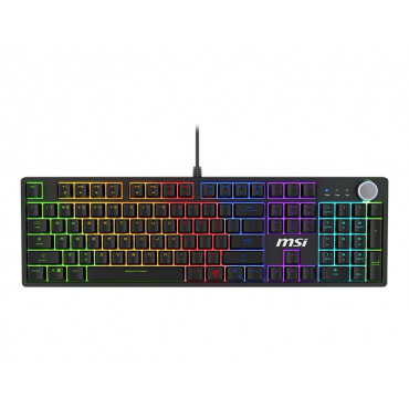 MSI FORGE GK320 RED US | Gaming keyboard | Wired | US | Mechanical RED Switches