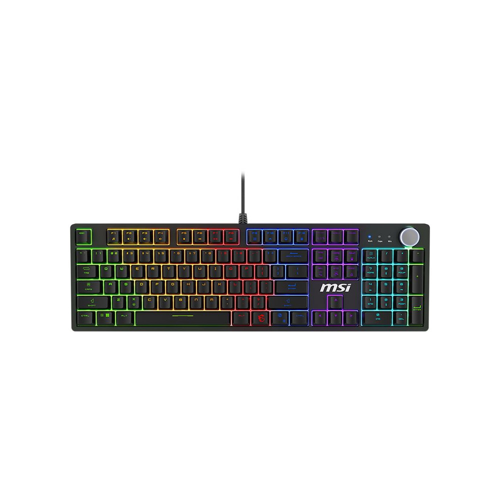 MSI FORGE GK320 RED US | Gaming keyboard | Wired | US | Mechanical RED Switches