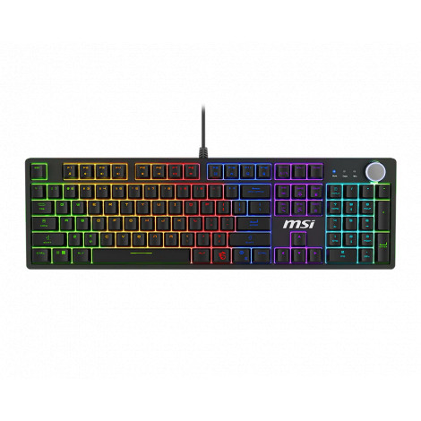 MSI FORGE GK320 RED US | Gaming keyboard | Wired | US | Mechanical RED Switches