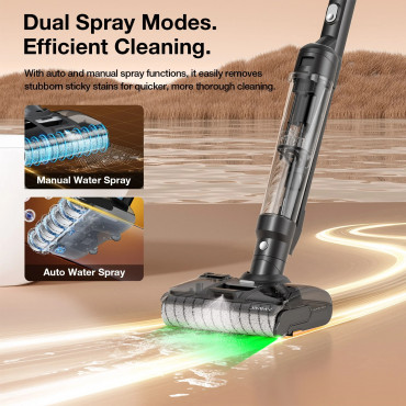 Jimmy Vacuum Cleaner and Washer | PW11 Plus | Cordless operating | Washing function | 400 W | 21.6 V | Operating time (max) 40-7