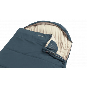 Outwell Campion Lux XL | Sleeping Bag | 225 x 105 cm | -16 to 5 C | 2 way open - auto lock, L-shape