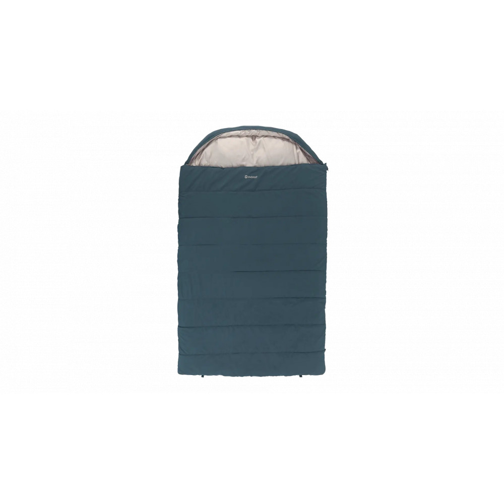 Outwell Campion Lux Double | Sleeping Bag | 225 x 140 cm | 16 to 5 C | 2 way open - auto lock, L-shape