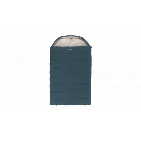 Outwell Campion Lux Double | Sleeping Bag | 225 x 140 cm | 16 to 5 C | 2 way open - auto lock, L-shape