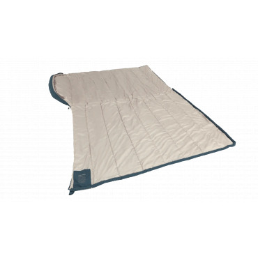 Outwell Campion Lux Double | Sleeping Bag | 225 x 140 cm | 16 to 5 C | 2 way open - auto lock, L-shape