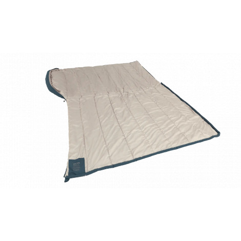 Outwell Campion Lux Double | Sleeping Bag | 225 x 140 cm | 16 to 5 C | 2 way open - auto lock, L-shape