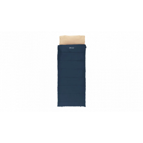 Outwell Contour Lux | Sleeping Bag | 220 x 85 cm | 2-way L-shape open-end with auto lock