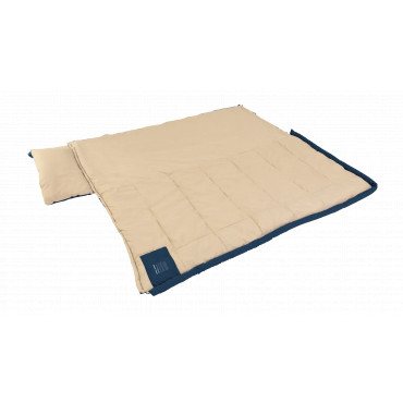 Outwell Contour Lux | Sleeping Bag | 220 x 85 cm | 2-way L-shape open-end with auto lock