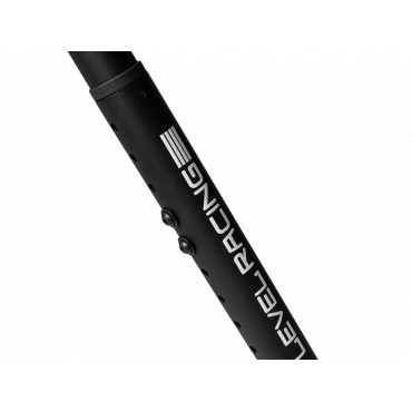 Next Level Racing Floor stand | Round Tube Freestanding Single Monitor Stand | Up to 65 " | Height adjustment, Tilt | Maximum we