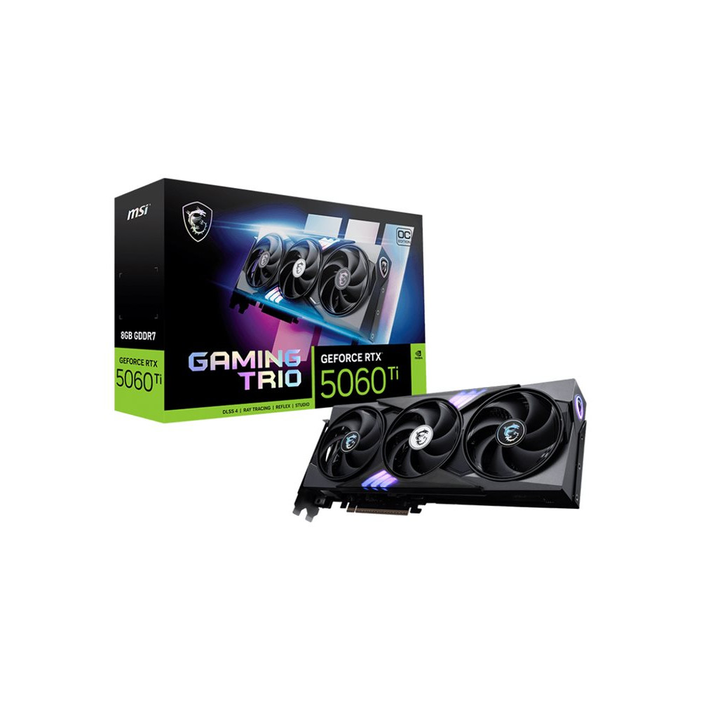 MSI GeForce RTX 5060 Ti 8G GAMING TRIO OC | MSI