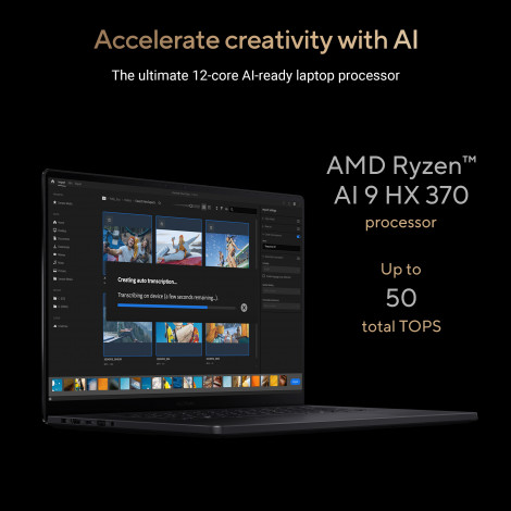 Asus ProArt P16 H7606WP-SR231X | Nano Black | 16 " | OLED | Touchscreen | 3K | 2880 x 1800 pixels | 120 Hz | Glossy | AMD Ryzen 