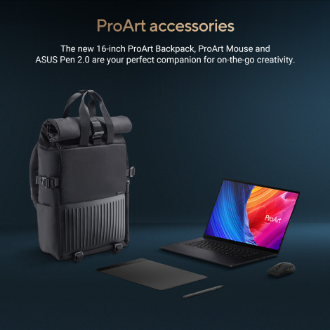 Asus ProArt P16 H7606WP-SR231X | Nano Black | 16 " | OLED | Touchscreen | 3K | 2880 x 1800 pixels | 120 Hz | Glossy | AMD Ryzen 